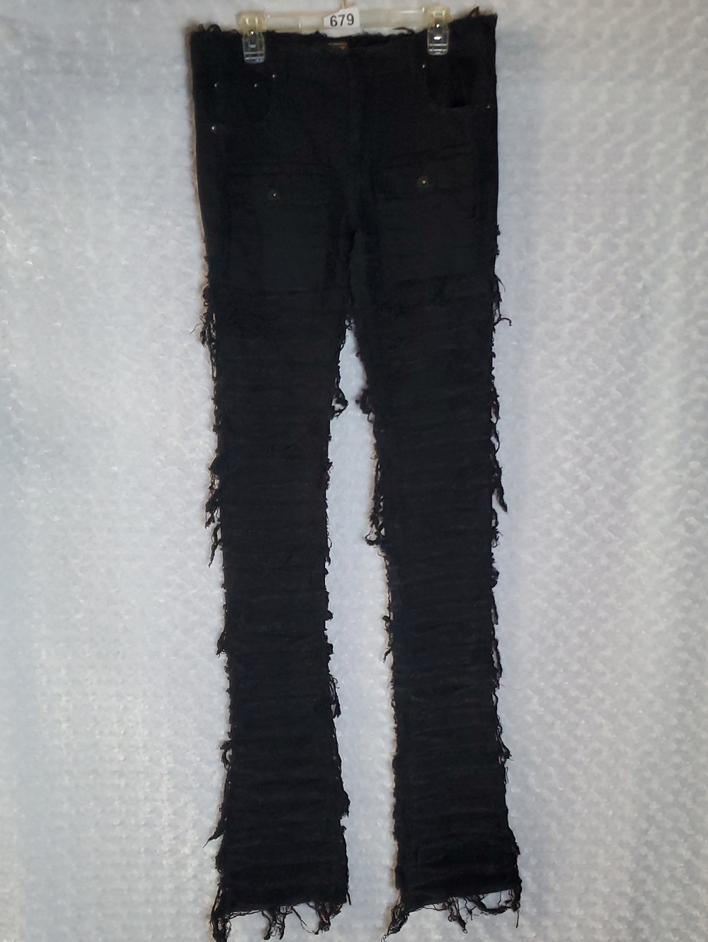 Majestik Black Distressed men's Jeans - Size 34